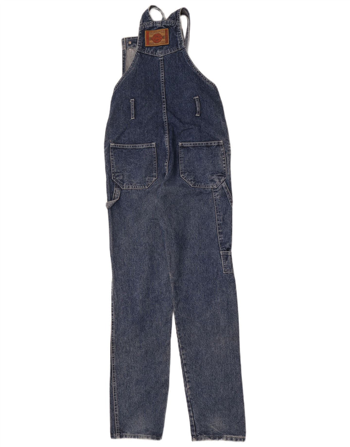 Blugi salopete de damă vintage W29 L33 bumbac albastru