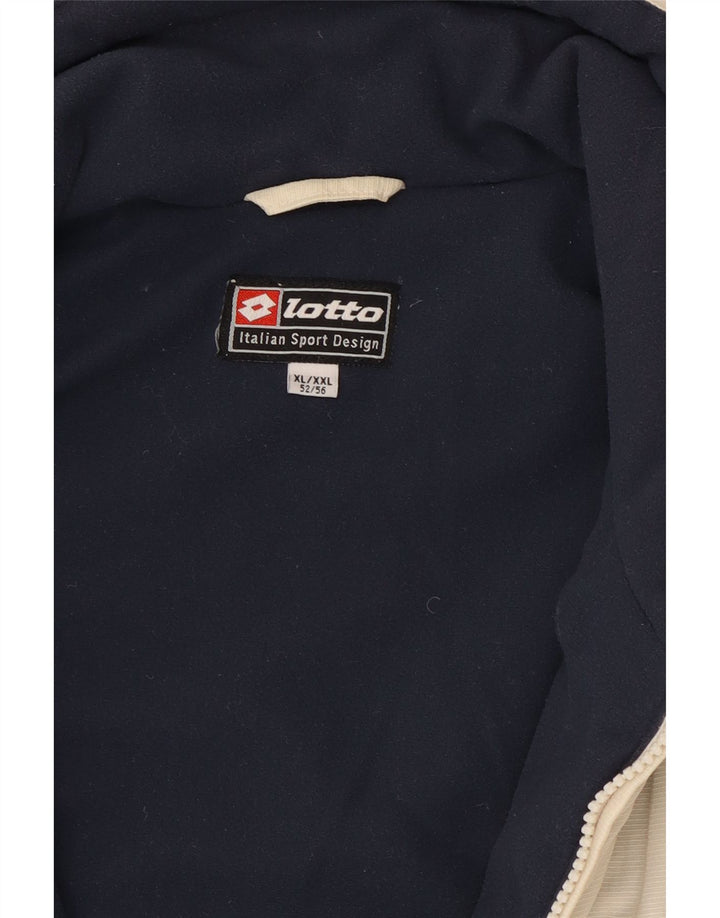 Jachetă de vânt pentru bărbați LOTTO IT 52 XL alb