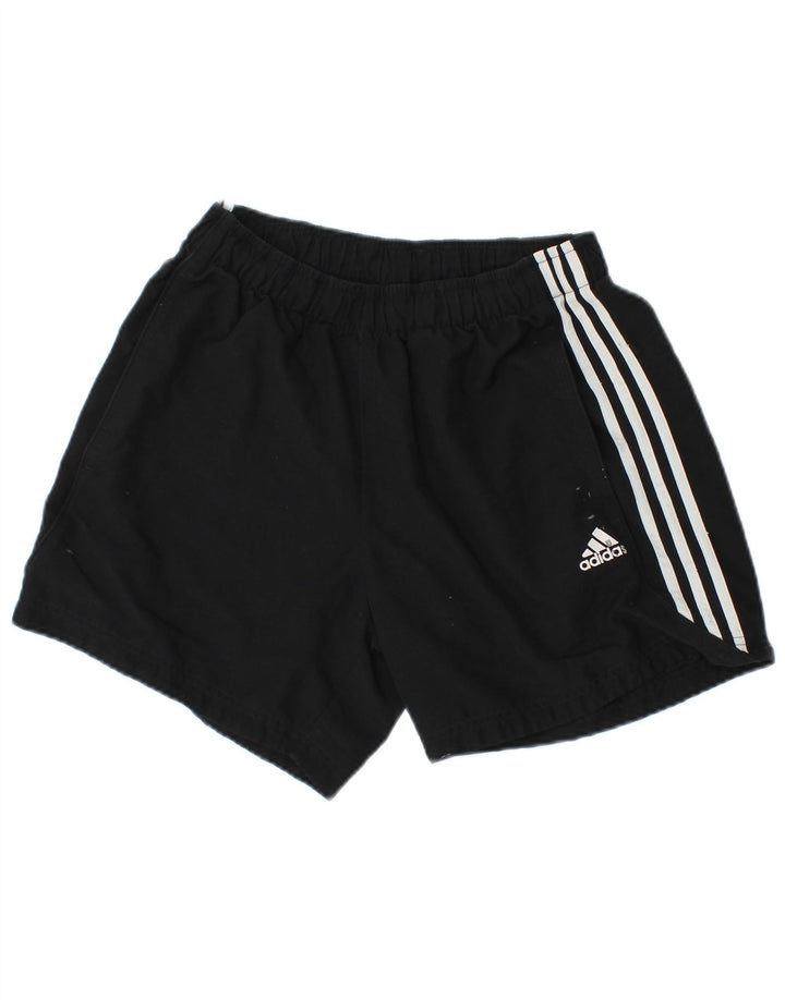 Pantaloni scurți sport pentru bărbați Adidas Climalite, poliester mediu negru