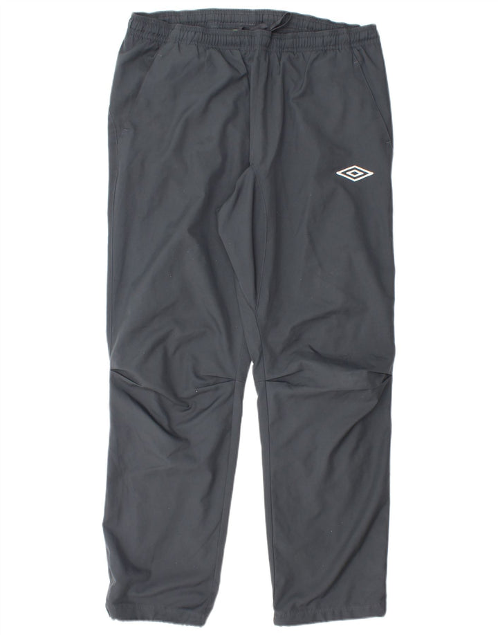 UMBRO Pantaloni de trening pentru bărbați, gri mediu, poliester