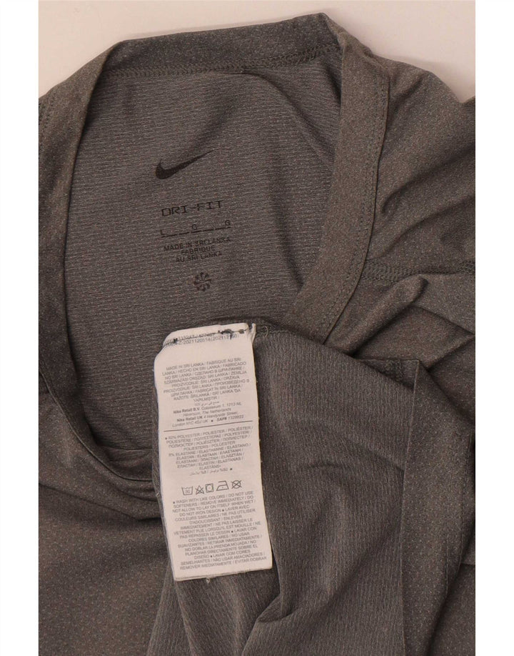 Tricou Nike Dri Fit pentru bărbați Top mare, gri, poliester