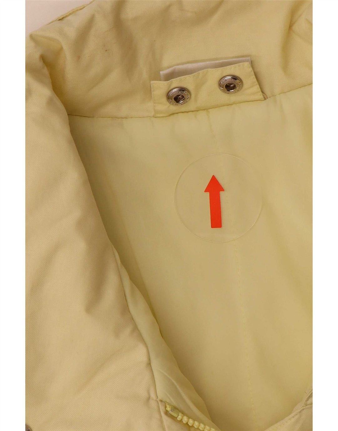 Jachetă Windbreaker oversized Klepper pentru femei IT 42 Bumbac galben mediu