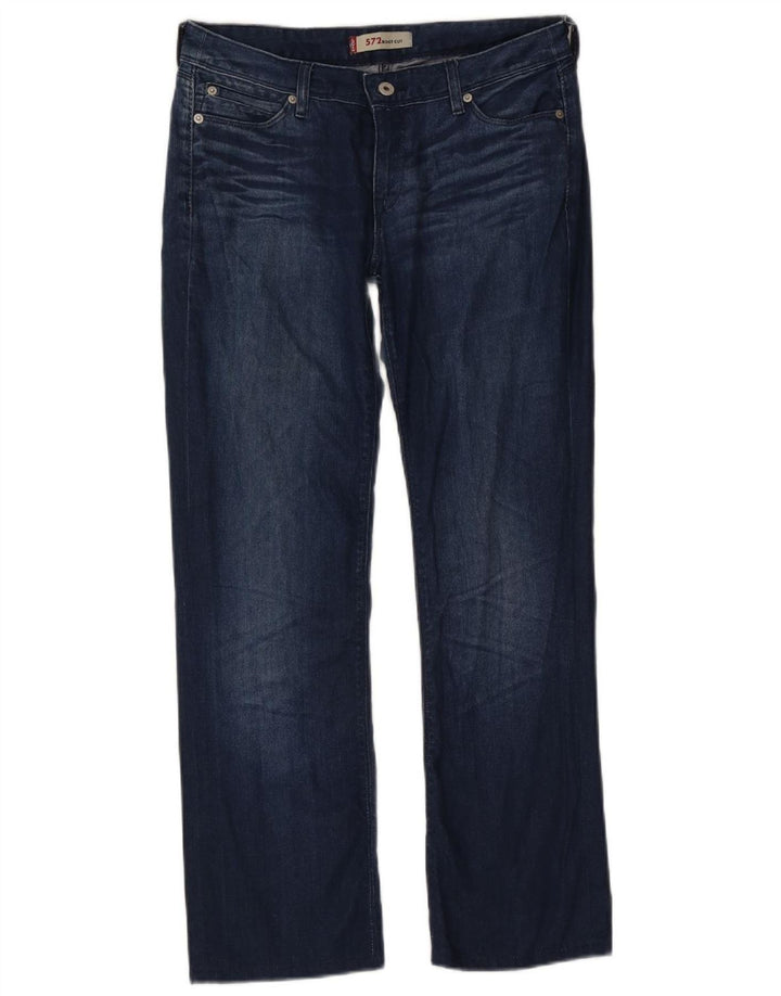 Blugi Levi's pentru femei 572 Bootcut W31 L28 Bumbac bleumarin