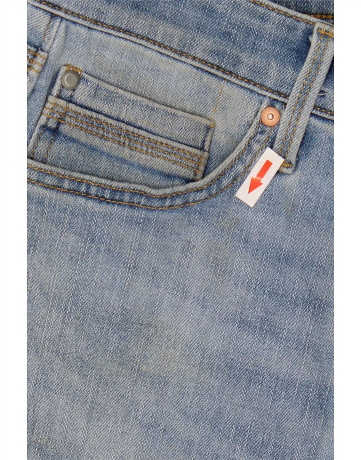 Pantaloni scurți Jack & Jones bărbați din denim mic W29 bumbac albastru