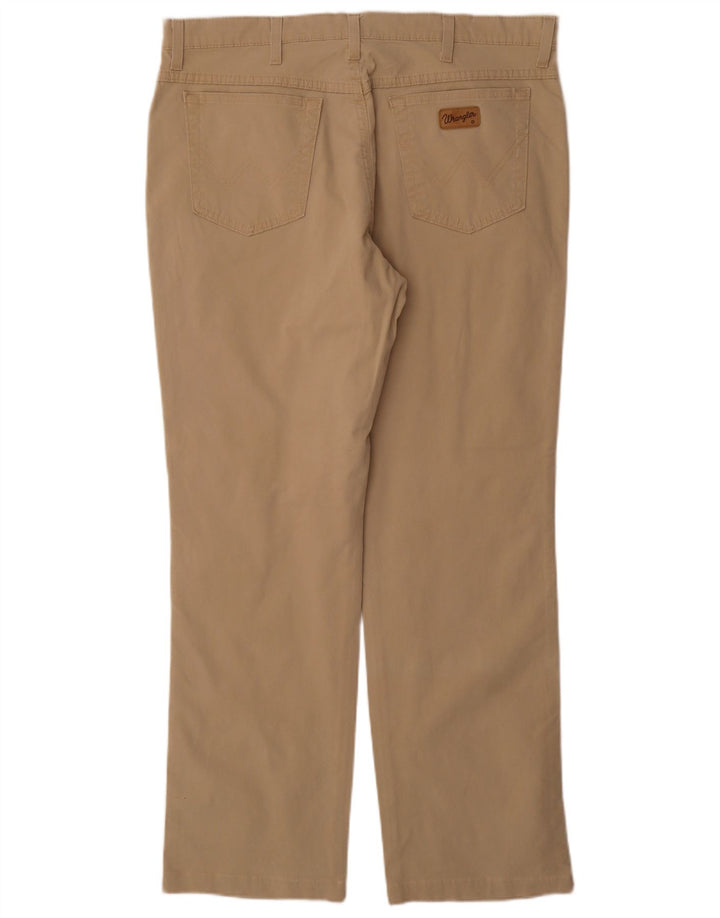 WRANGLER Pantaloni casual Texas pentru bărbați W38 L32 bumbac bej