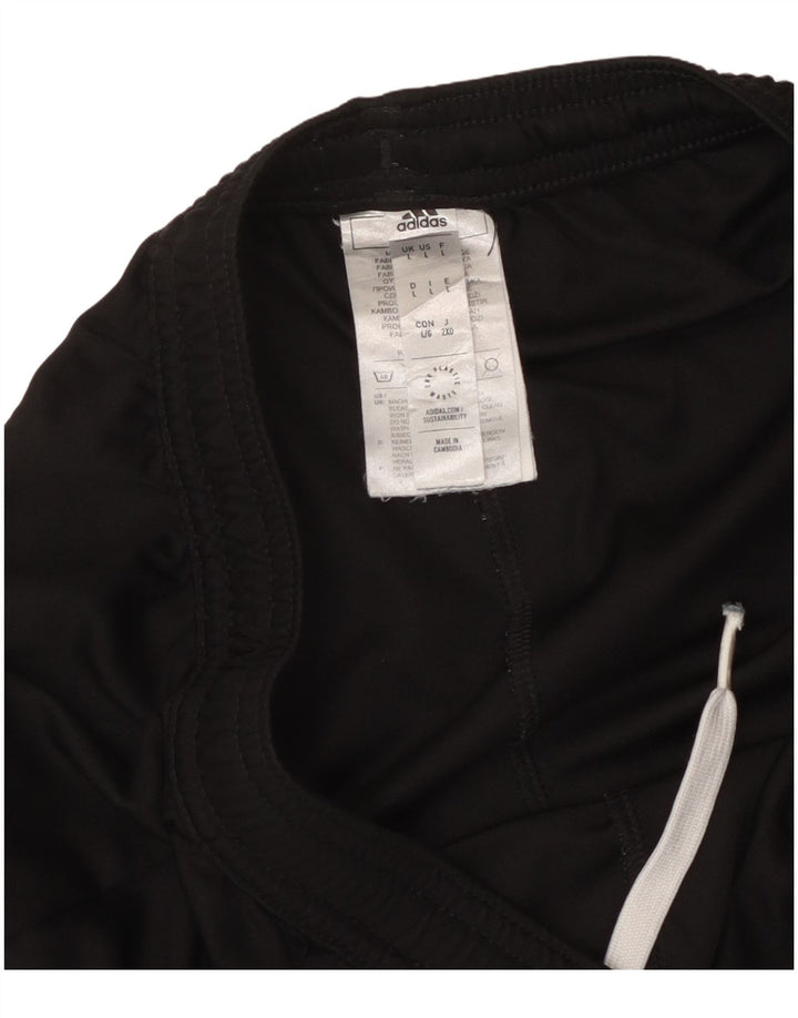 Pantaloni scurți sport pentru bărbați Adidas, mari, negru, poliester