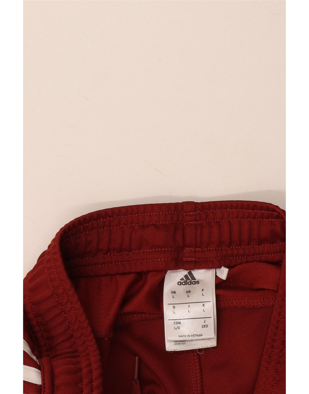 Pantaloni de trening Adidas Climacool pentru bărbați, mari, din poliester burgundă