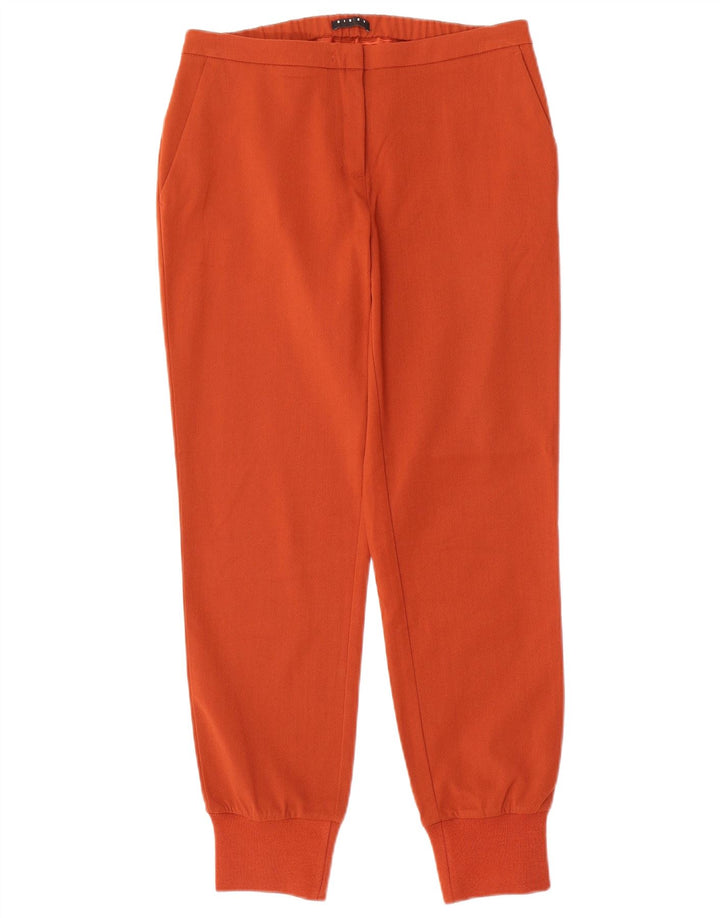 Pantaloni chino Sisley pentru femei de jogging UK 8 Small W30 L27 Poliester roșu