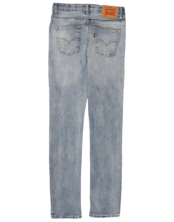 Levi's Boys 512 Tapered Slim Jeans 13-14 Years W28 L30 Blue Cotton