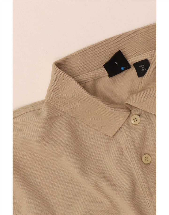 Tricou polo pentru bărbați Hugo Boss, bumbac, bej mic