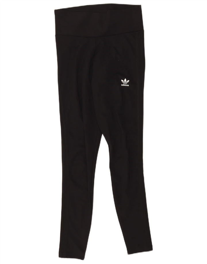 Leggings pentru femei ADIDAS UK 12 Poliester mediu negru