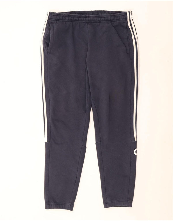 Pantaloni de trening cu grafic pentru bărbați Adidas Pantaloni de jogging XL Bumbac bleumarin
