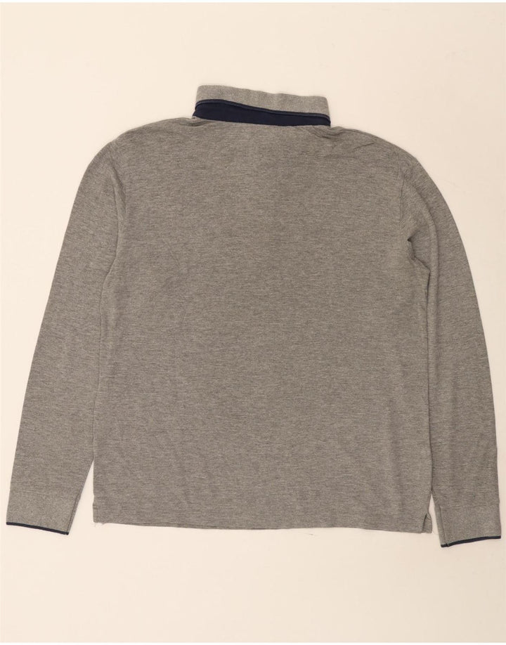 Tricou polo pentru bărbați LOTTO cu mânecă lungă XL gri