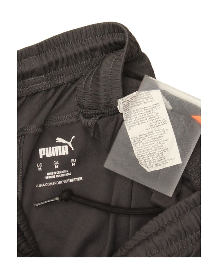 Pantaloni scurți sport Puma pentru bărbați, gri mediu, poliester color bloc