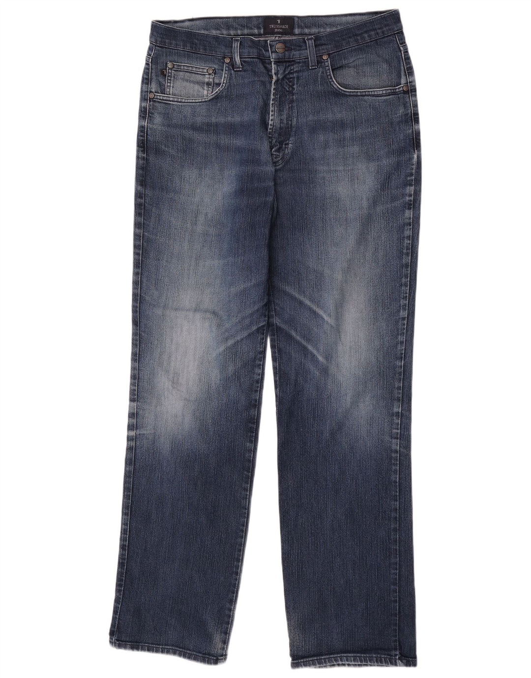 Trussardi Blugi drepte pentru bărbați W36 L32 Bumbac albastru