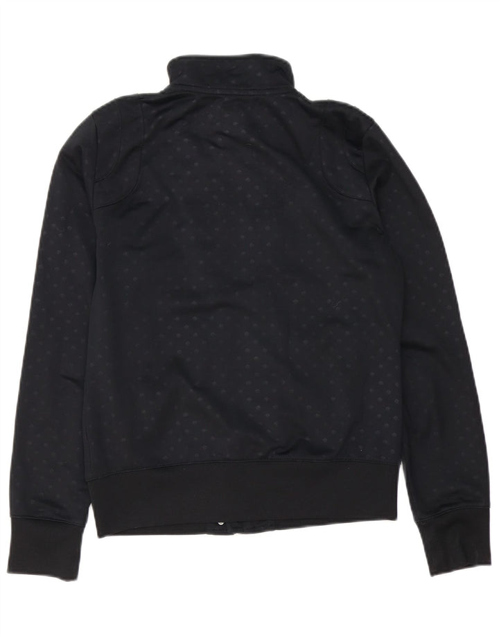 Jachetă de top pentru trening Nike pentru femei Marea Britanie 10/12 Medium bleumarin pete