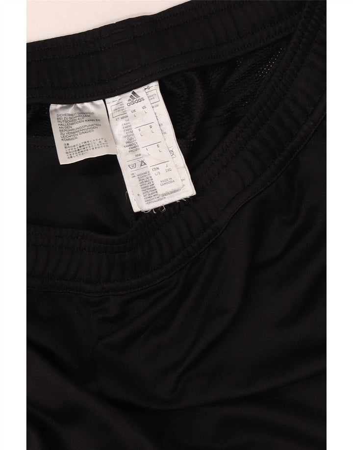Pantaloni de trening Adidas pentru bărbați, mari, negru, poliester