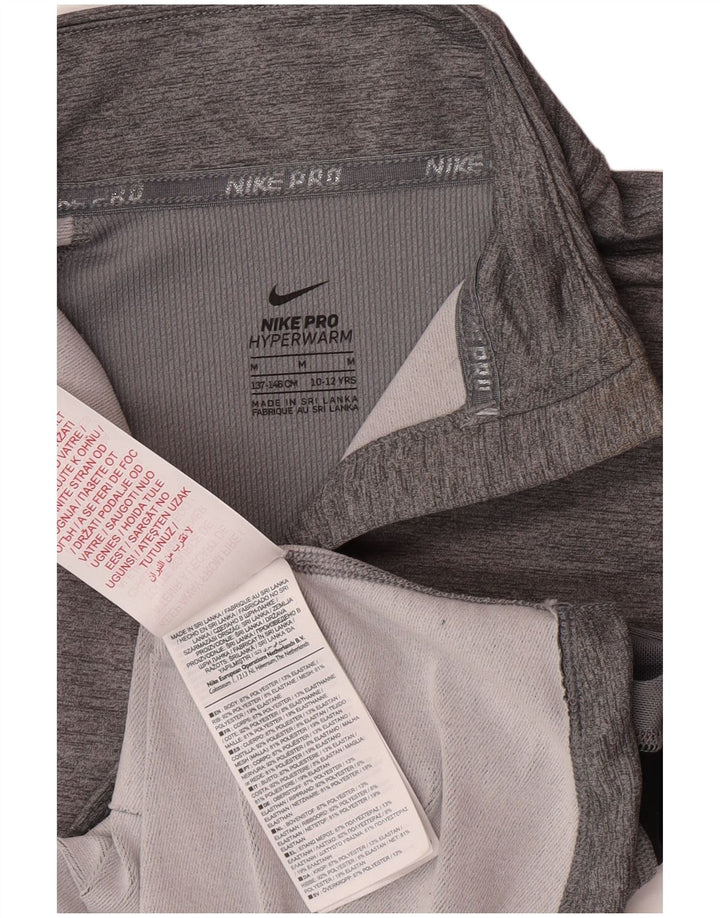 Trening Nike Fete Pulover Top 10-11 Ani Medium Gri Colorblock