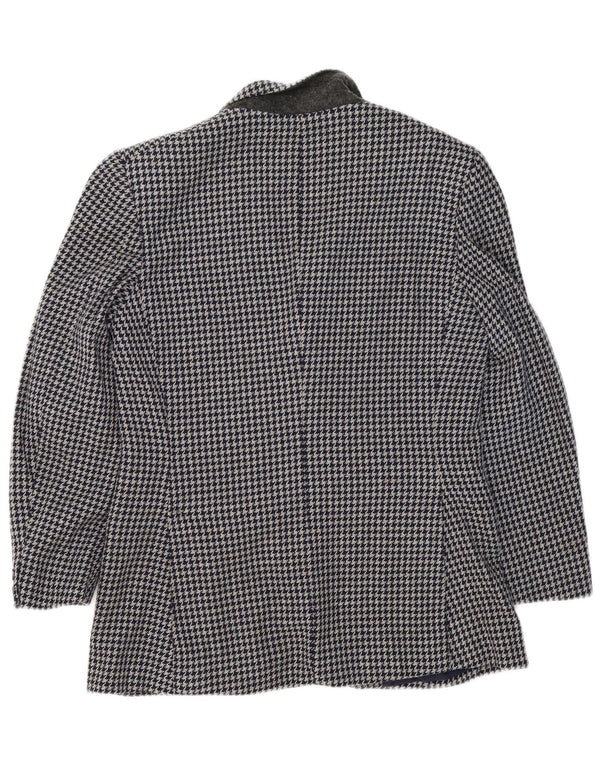 Blazer pentru bărbați W.Bill London, cu 2 nasturi, IT 48 Medium Gri Houndstooth