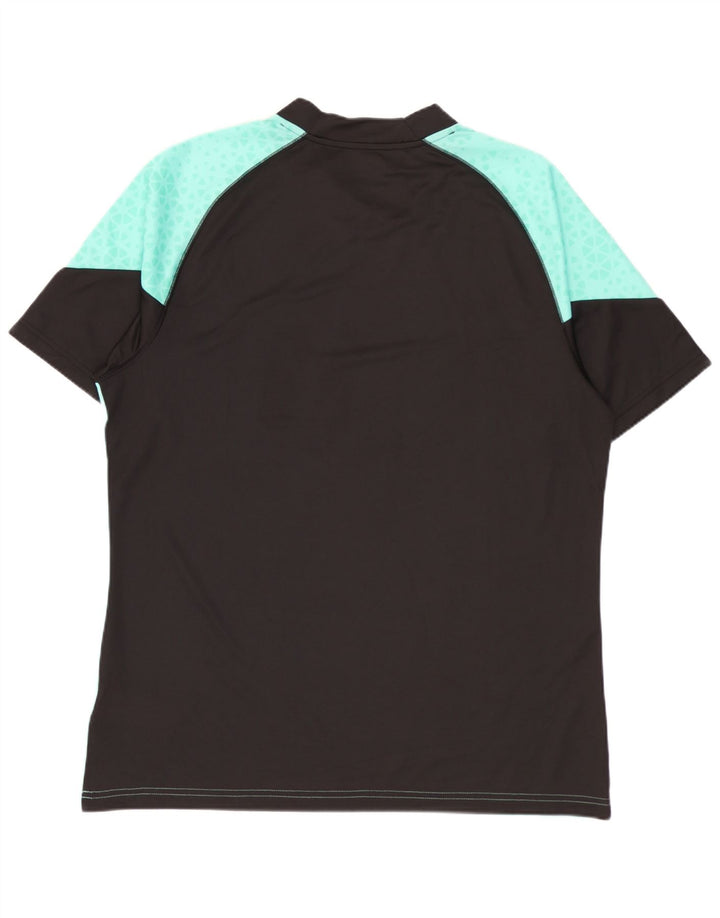 Tricou pentru bărbați Puma Top Large Turcoaz Geometric Poliester