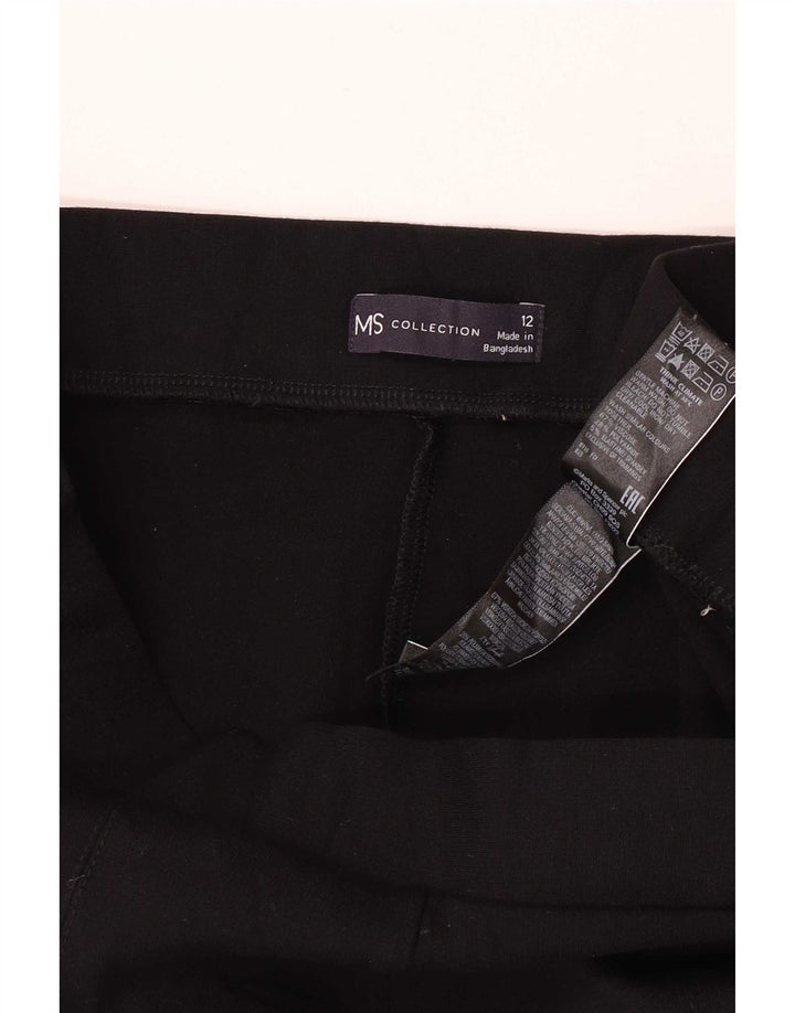 Leggings pentru femei Marks & Spencer UK 12 Medium Black Viscose