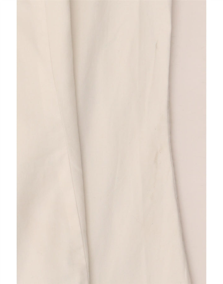 Cămașă cu mânecă scurtă pentru femei BENETTON UK 16, mare, alb, bumbac