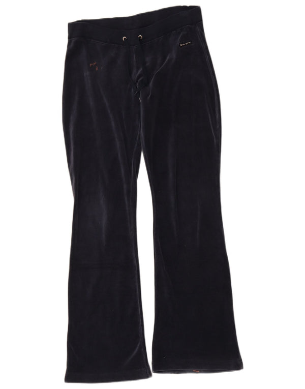 Pantaloni de trening din Velour pentru femei Champion UK 10 Bumbac bleumarin mic
