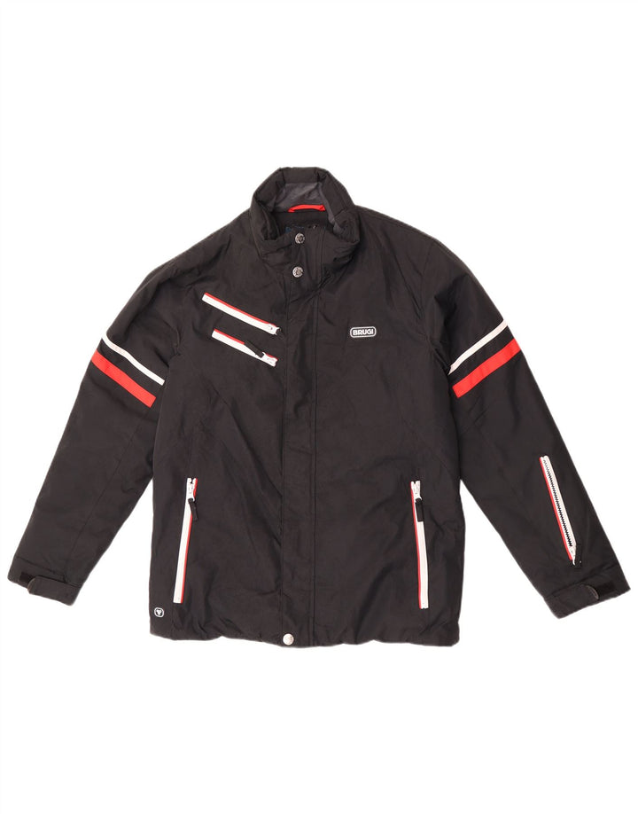 Jachetă BRUGI Băieți Windbreaker 13-14 Ani Negru în dungi