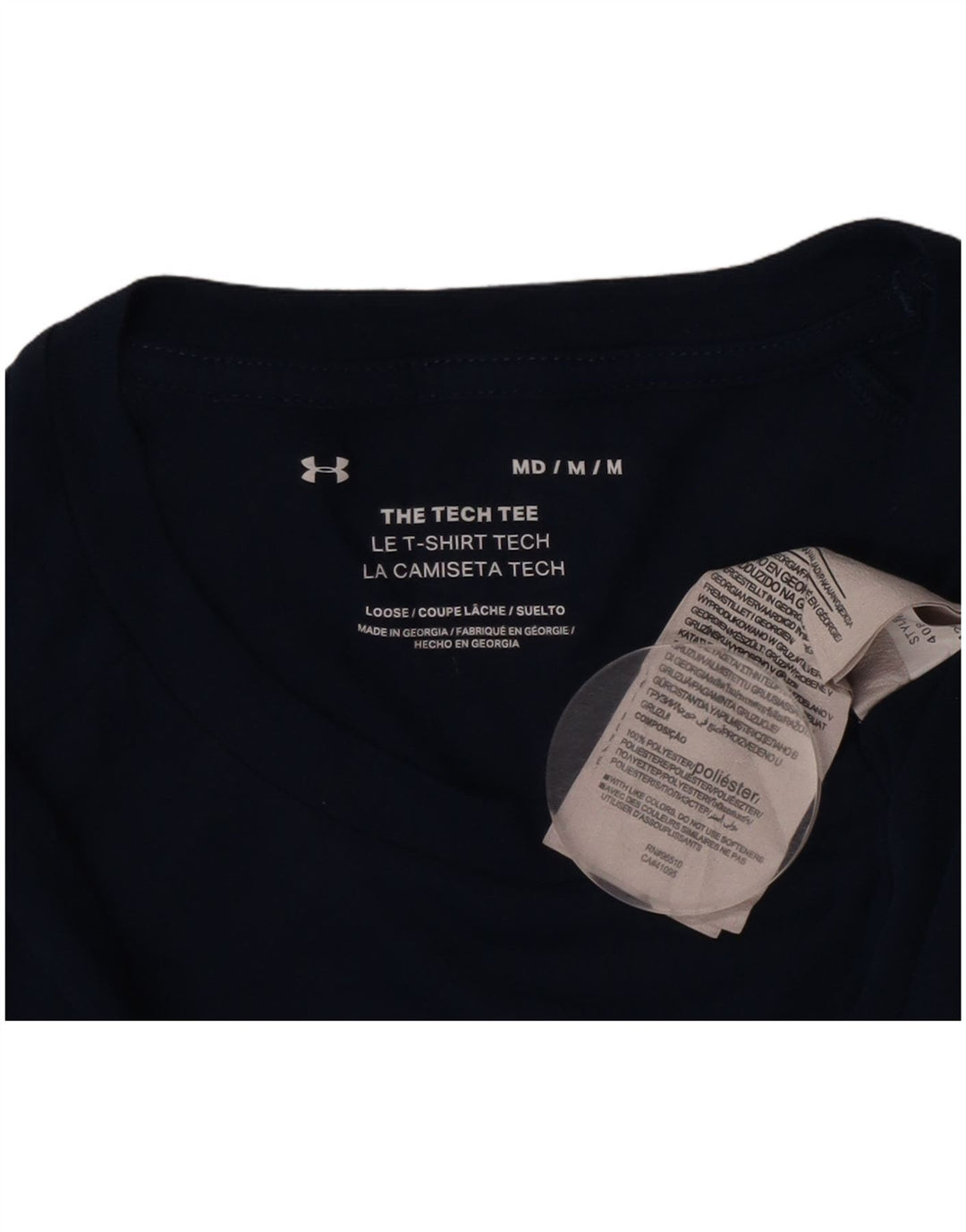 Tricou pentru bărbați Under Armour Top Mediu Bleumarin Poliester
