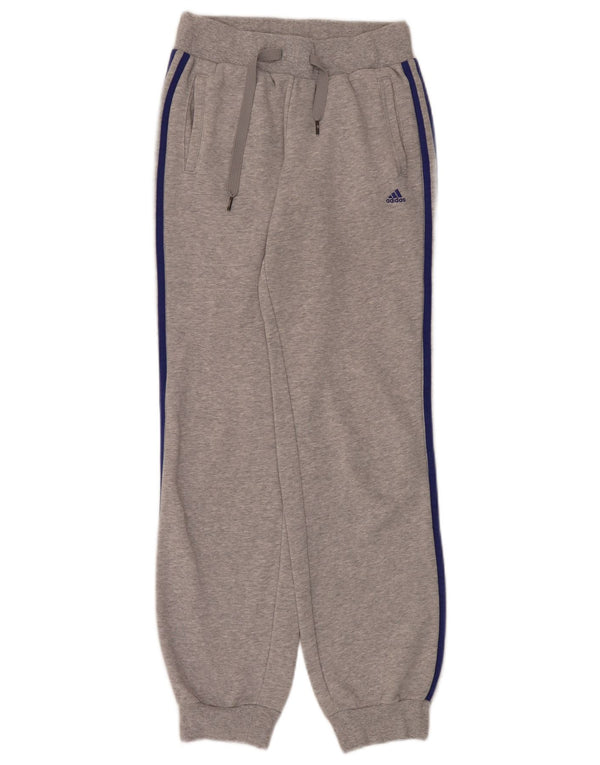 Pantaloni de trening Climalite pentru femei Adidas Pantaloni de jogging UK 4/6 XS Gri Flecked