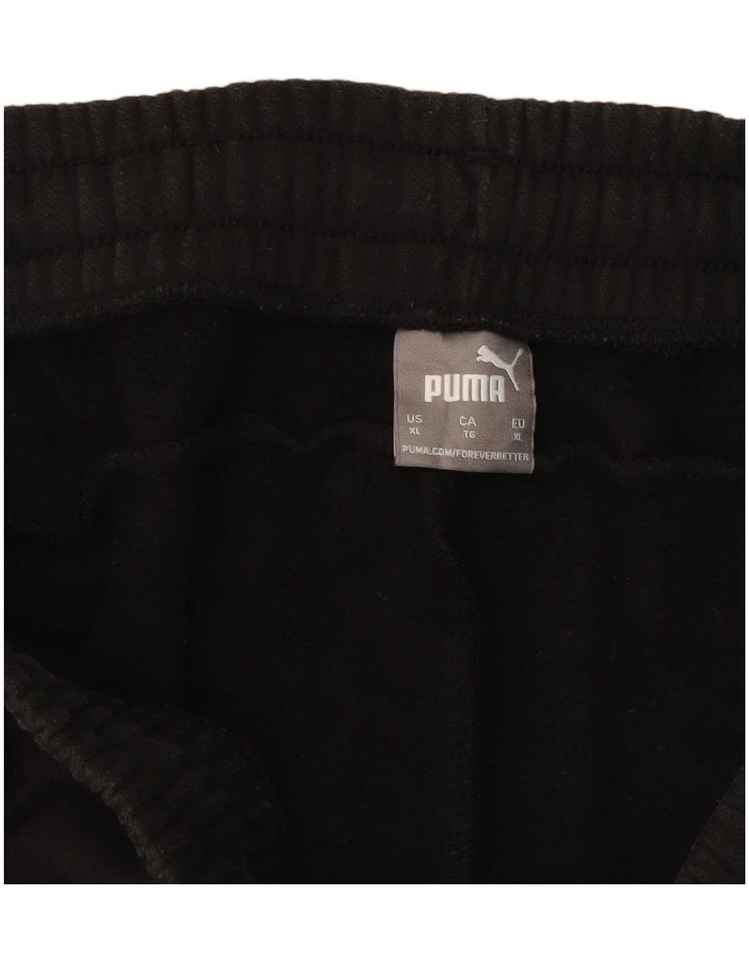 Pantaloni de trening PUMA pentru bărbați XL, bumbac negru