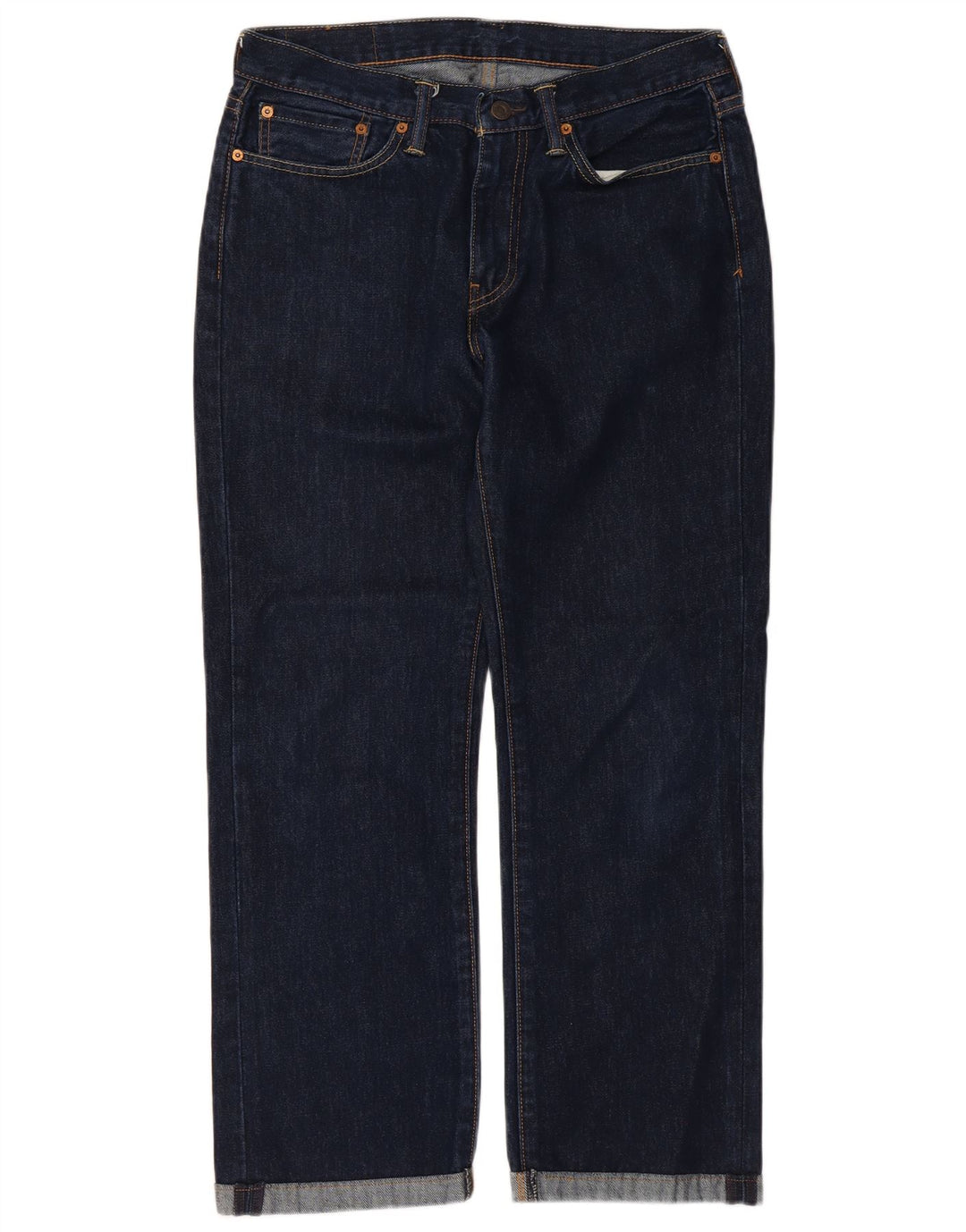 Blugi drepti pentru bărbați Levi's 514 W32 L27 Bumbac bleumarin