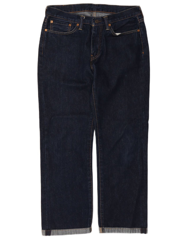 Blugi drepti pentru bărbați Levi's 514 W32 L27 Bumbac bleumarin