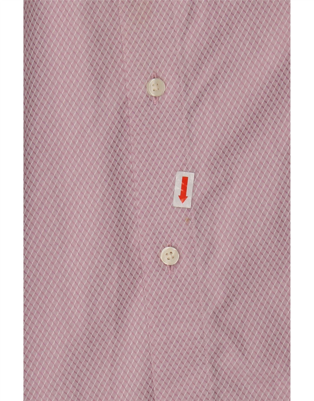 Cămașă pentru bărbați Ted Baker, mărime 4, mare, roz Argyle/Diamond Bumbac