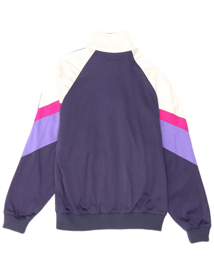 Jachetă de top pentru trening grafic Asics pentru bărbați IT 52, mare, albastru bleumarin