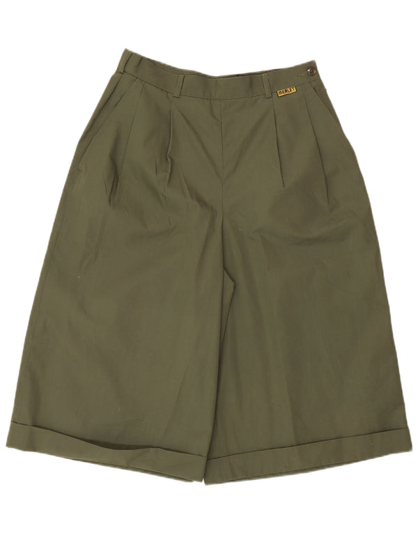 Pantaloni scurti chino cu talie înaltă NINO pentru femei IT 46 Large W26 L15 Khaki