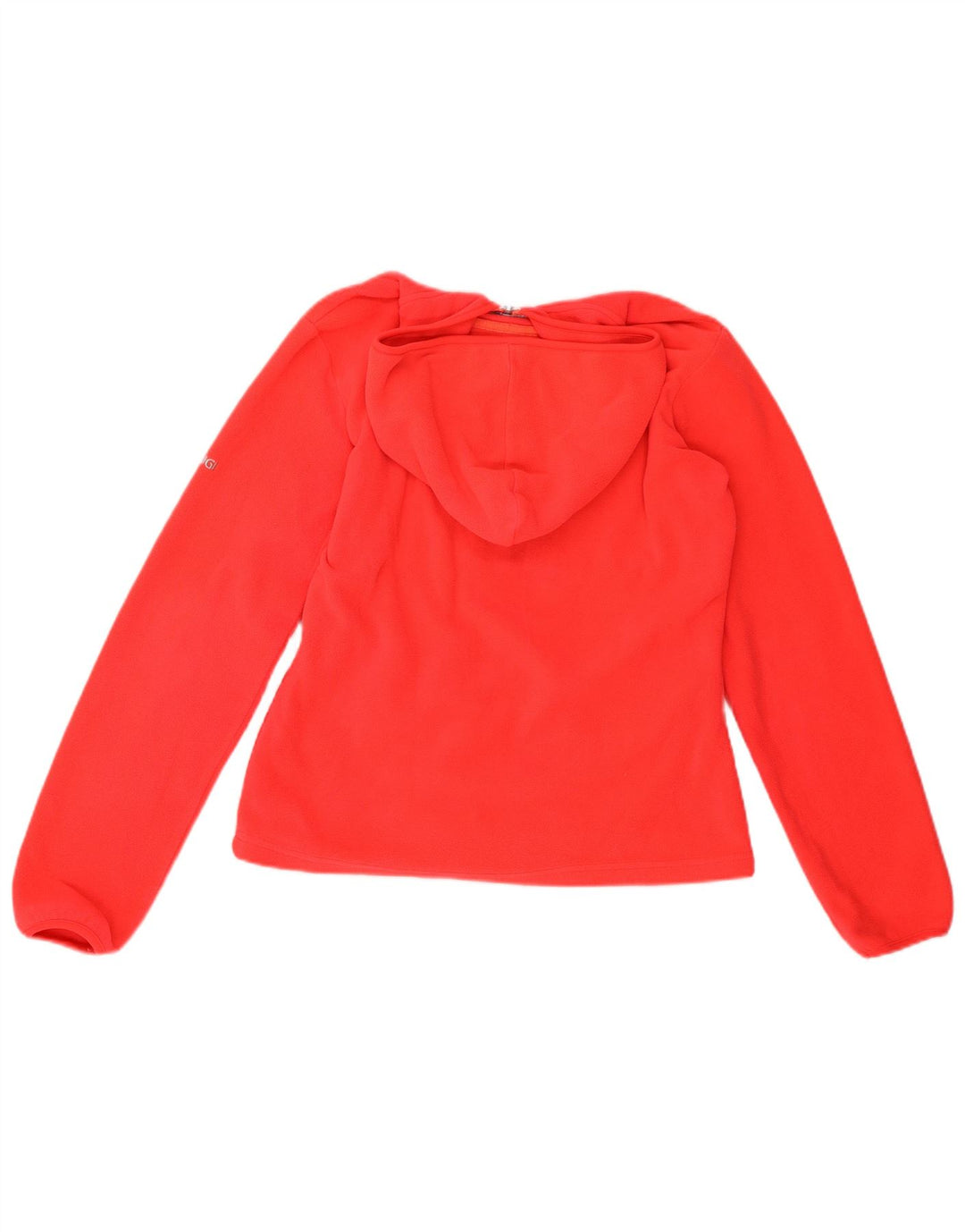 Jachetă fleece cu glugă BRUGI pentru femei UK 14 Medium Red Paisley Poliester