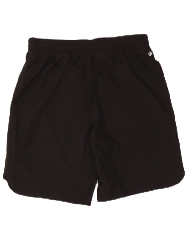 Pantaloni scurți sport Aeroready Adidas pentru bărbați, poliester mediu negru