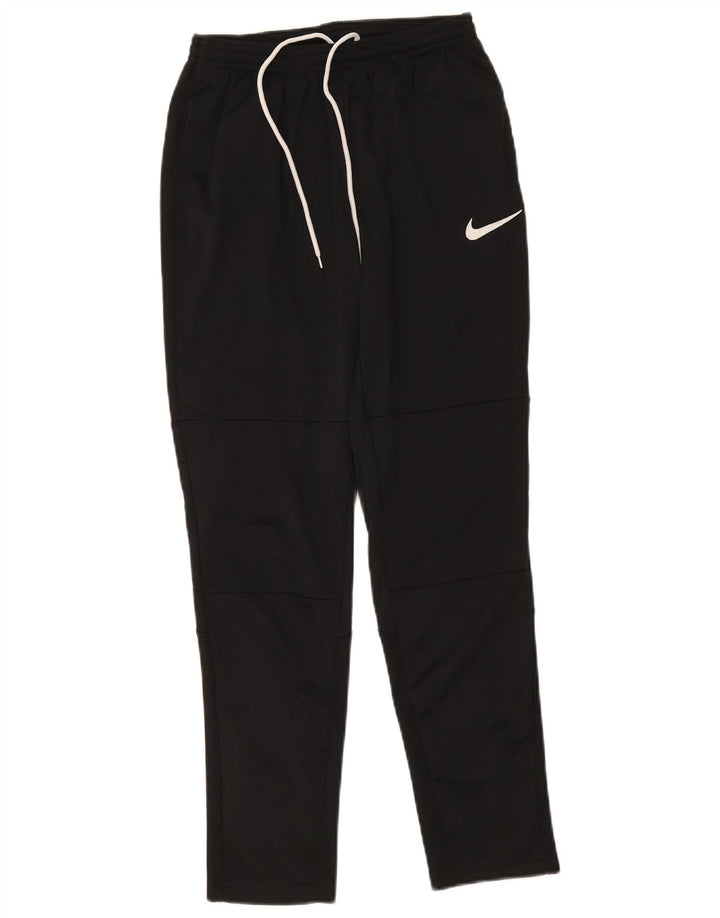 Pantaloni de trening Nike Dri Fit pentru bărbați, poliester negru mic