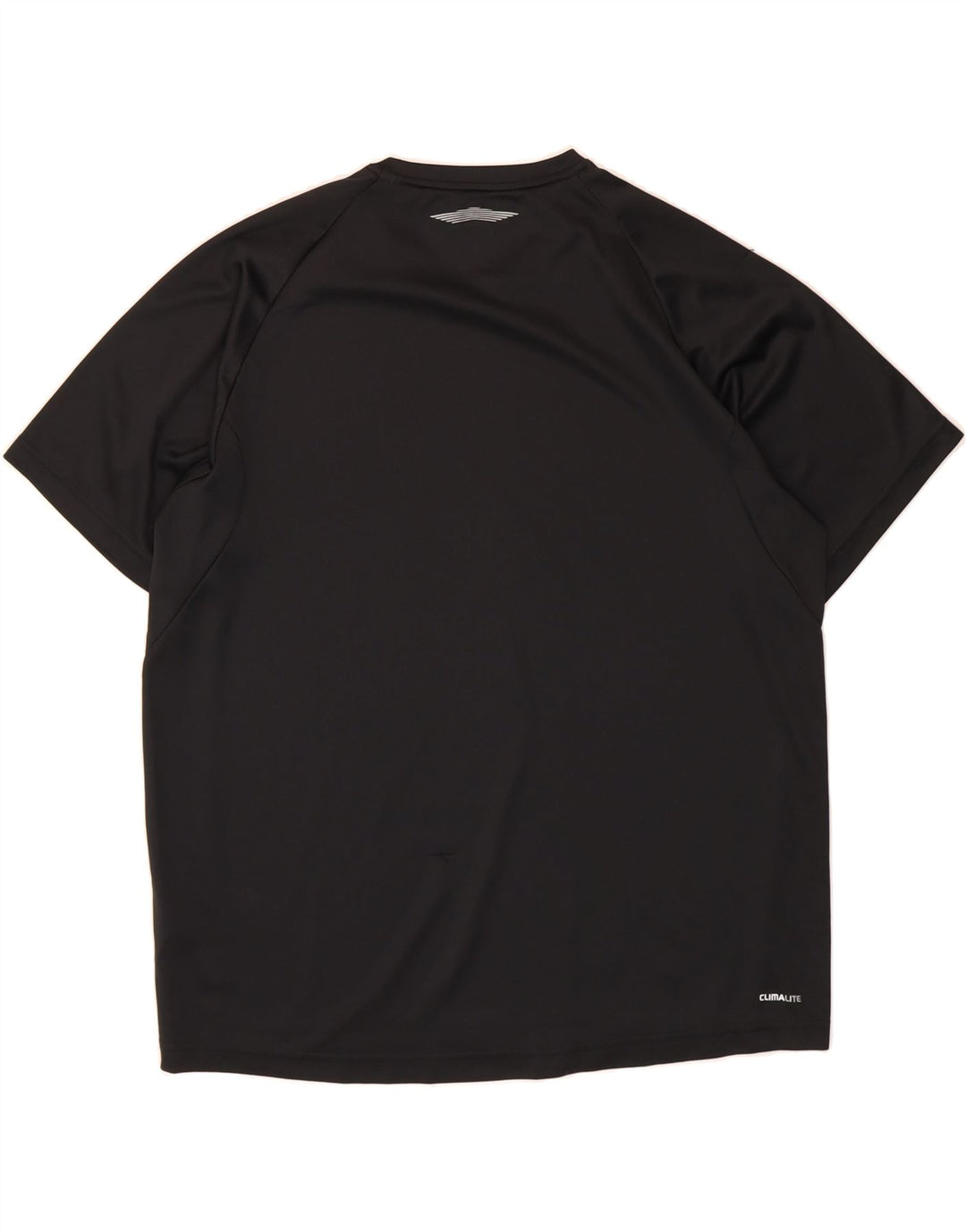 ADIDAS Mens Climalite T-Shirt Top XL Black Polyester Vintage Adidas and Second-Hand Adidas from Messina Hembry 