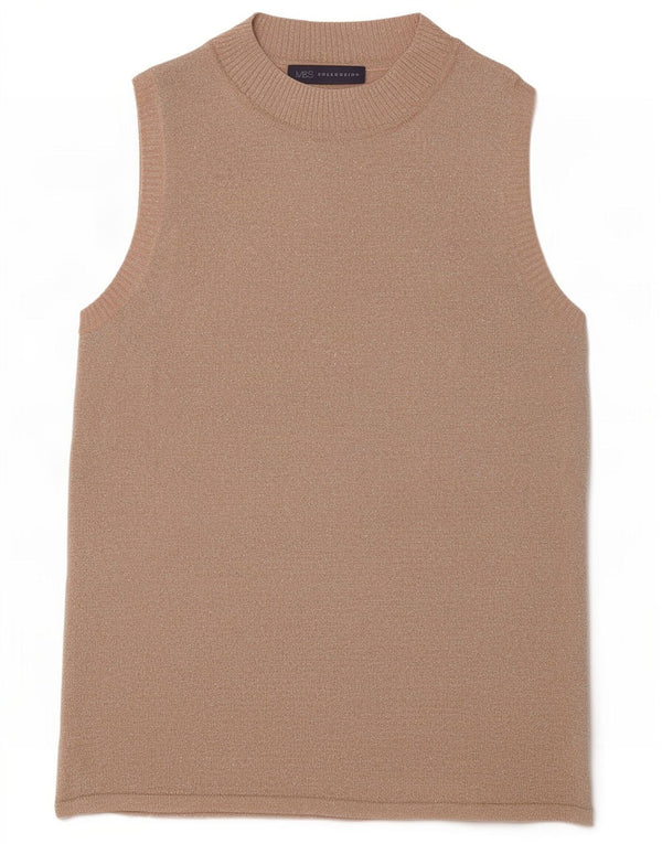 Vestă pentru femei Marks & Spencer UK 12 Medium Beige Viscose