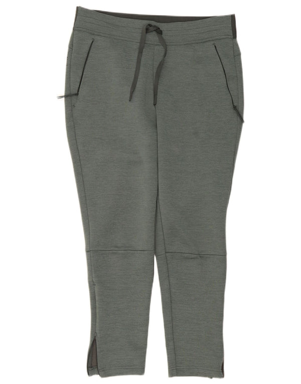Pantaloni de trening Adidas pentru femei UK 14 Poliester verde mare