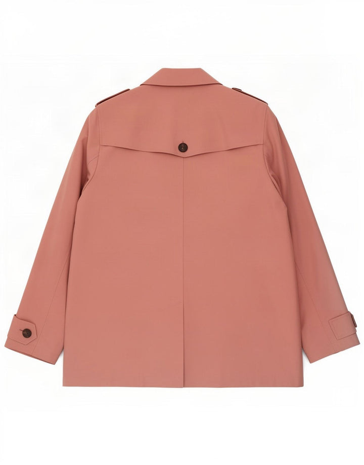 Trench pentru femei Marks & Spencer UK 18 XL roz poliester