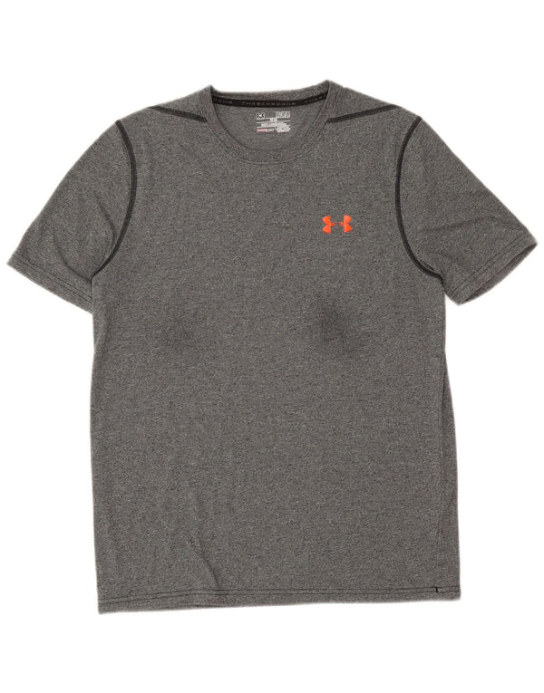 Tricou Under Armour pentru bărbați Heat Gear Top Mediu Bleumarin Flecked