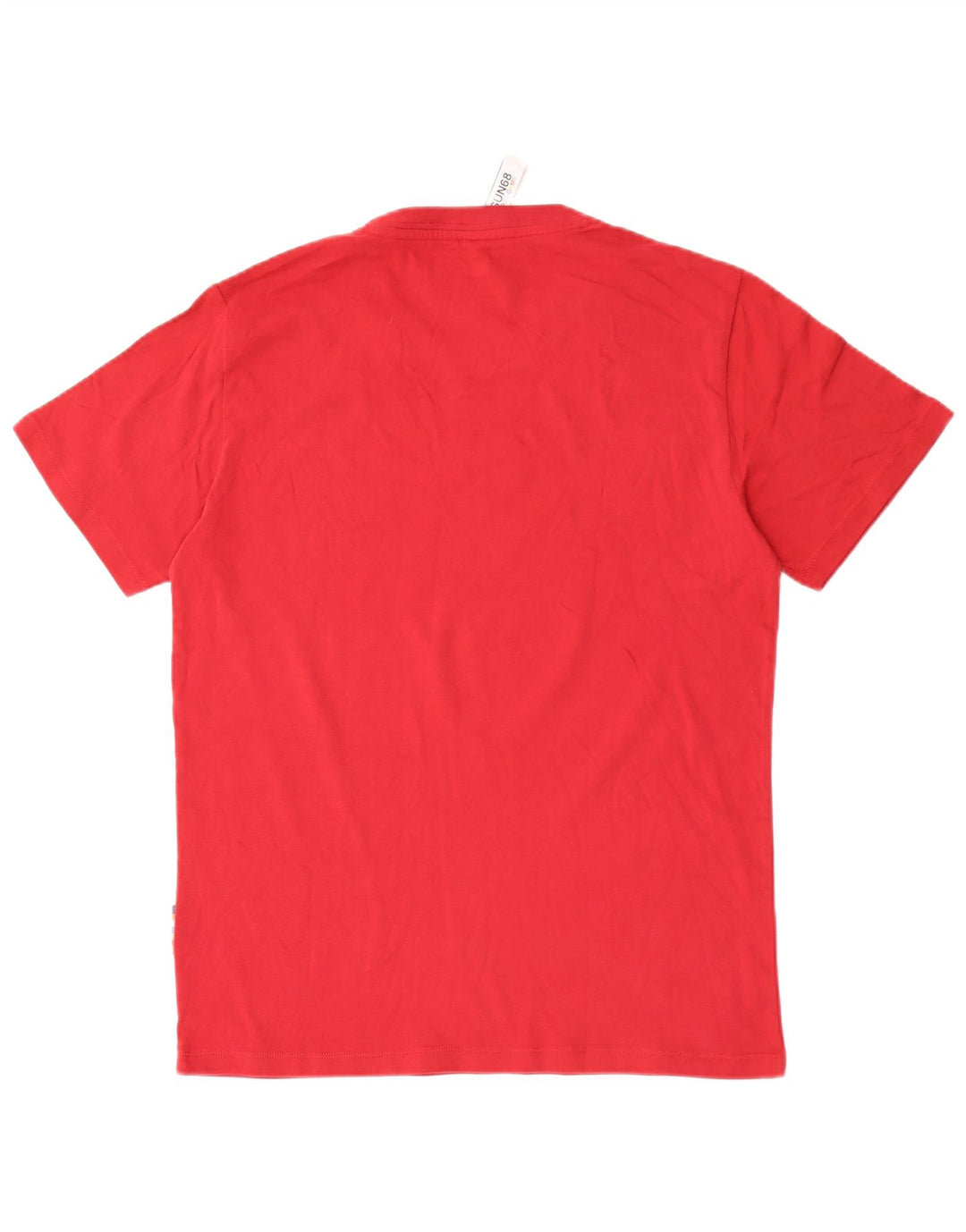 Sun68 Tricou grafic pentru bărbați Top mare bumbac roșu