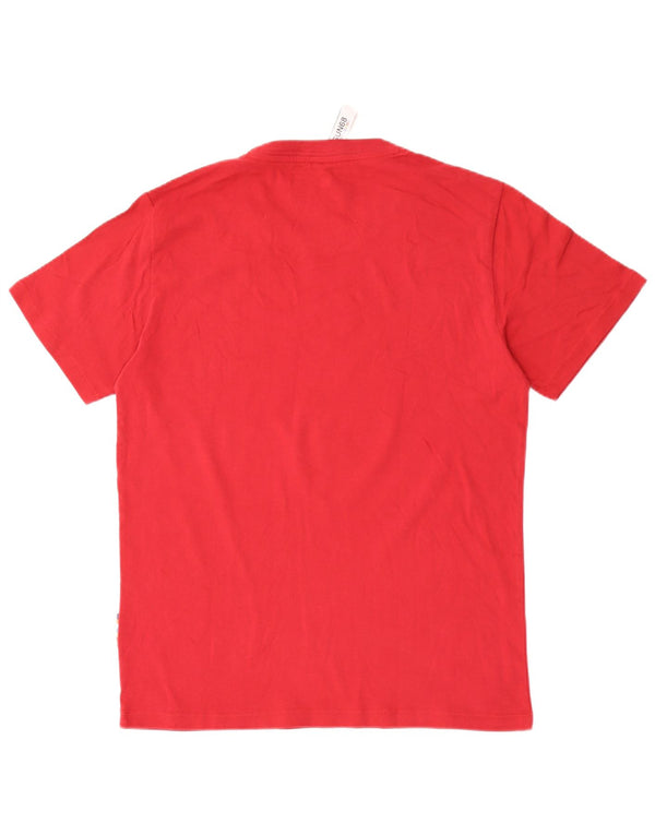 Sun68 Tricou grafic pentru bărbați Top mare bumbac roșu