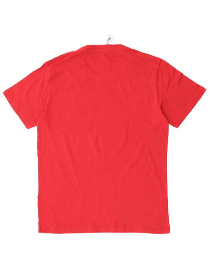 Sun68 Tricou grafic pentru bărbați Top mare bumbac roșu