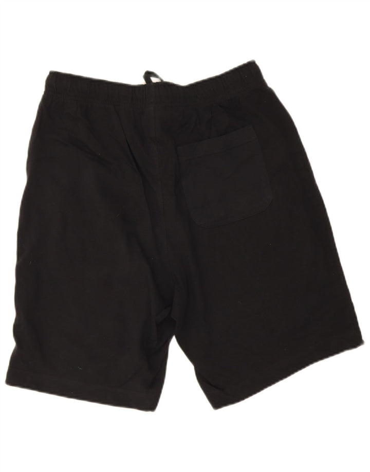Pantaloni scurți sport Nike pentru bărbați, bumbac mediu negru