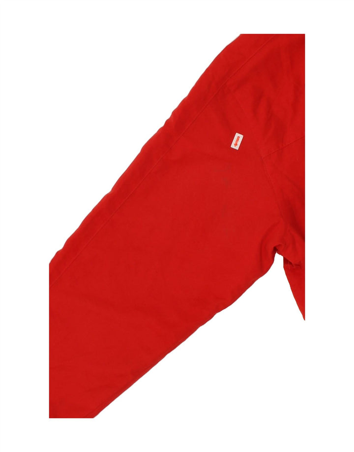 REEBOK Mens Graphic Tracksuit Top Jacket Small Red Polyester Vintage Reebok and Second-Hand Reebok from Messina Hembry 