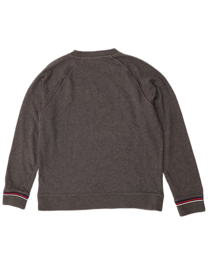 Hanorac grafic pentru bărbați Fila Pulover Bumbac Gri mediu